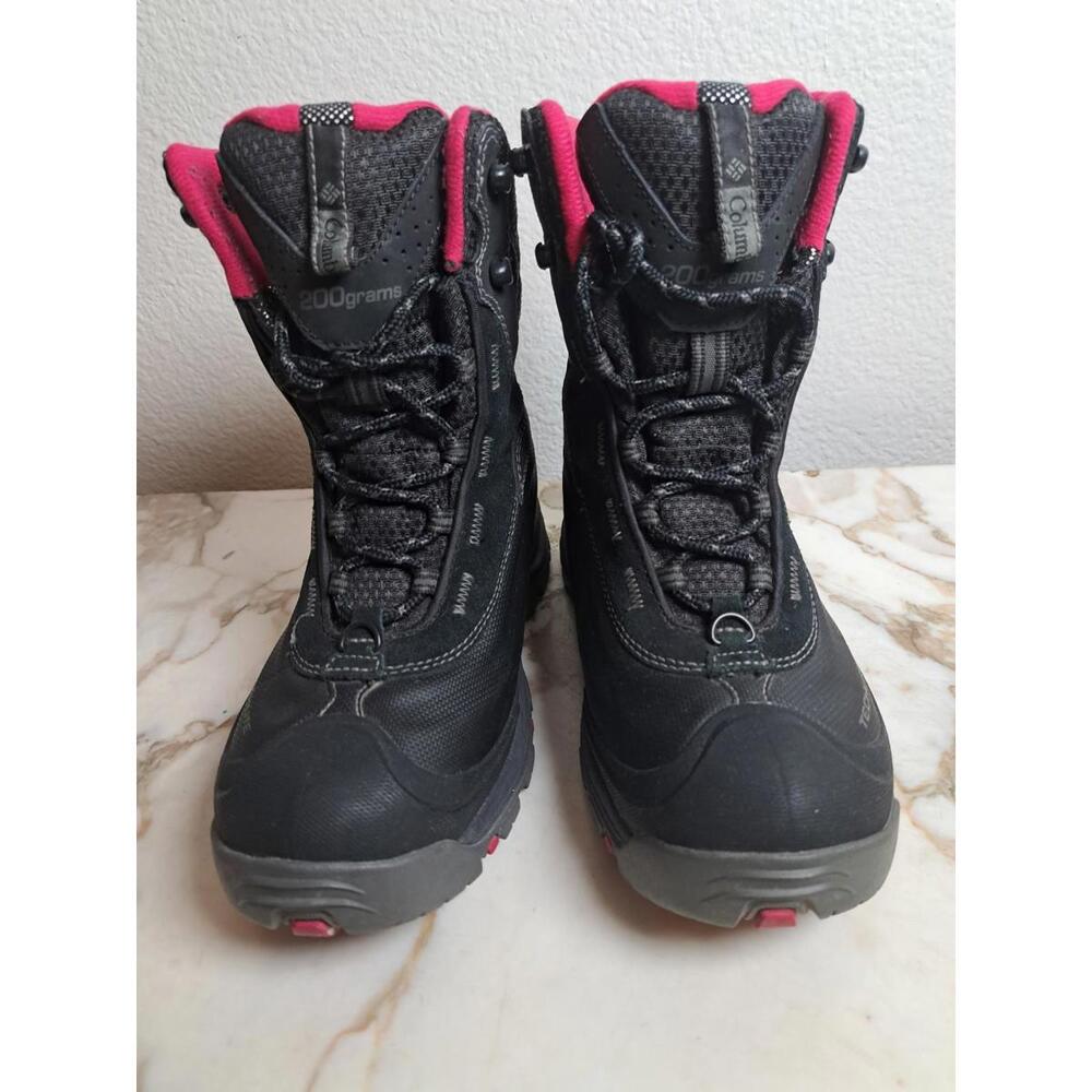 Columbia Bugaboot Plus Techlite Omni Heat 200 Grams Black Boots Womens Size US 6